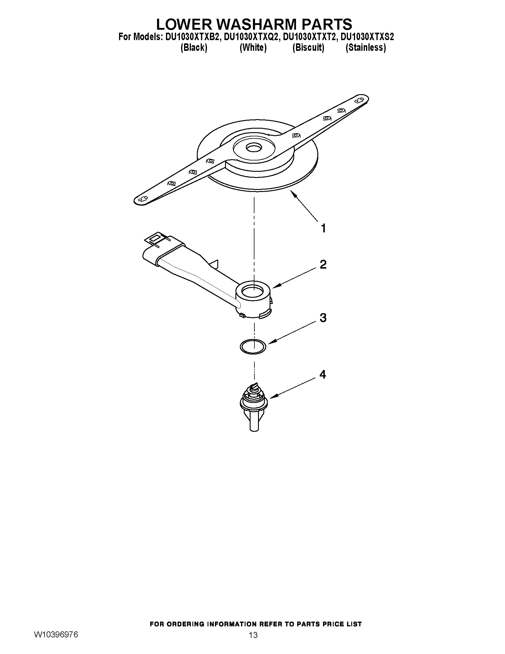 11 - LOWER WASHARM PARTS