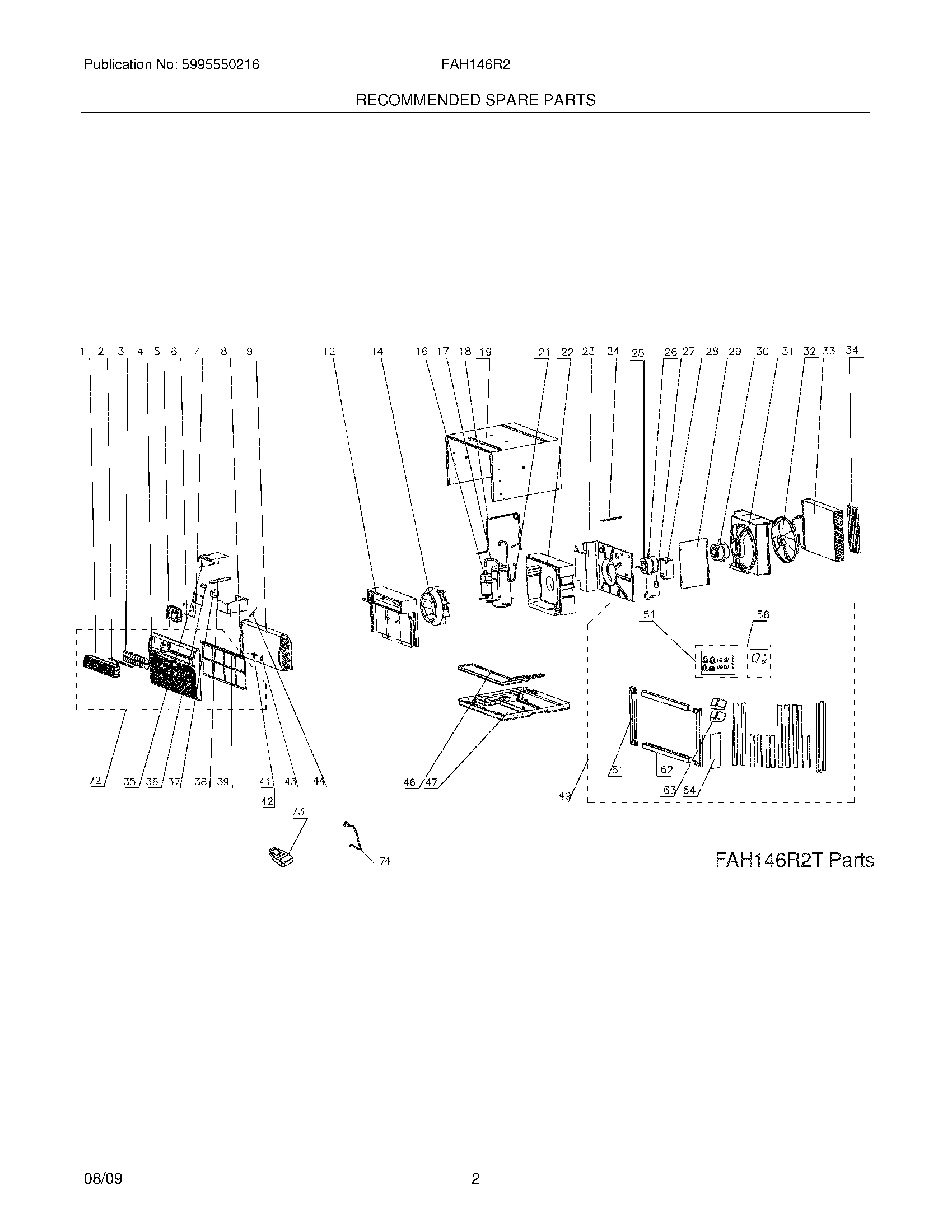 03 - RECOMMENDED SPARE PARTS