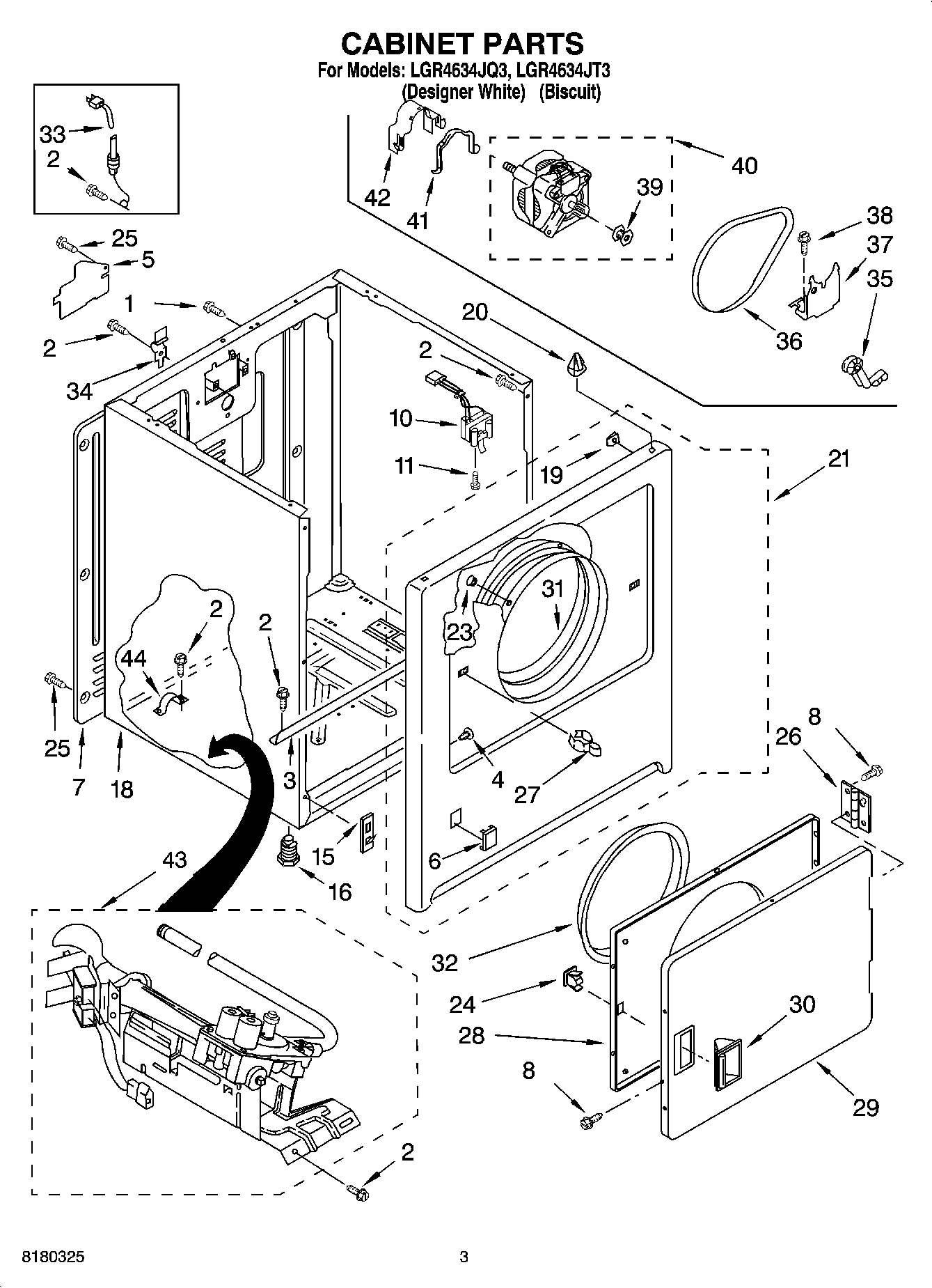 02 - CABINET PARTS