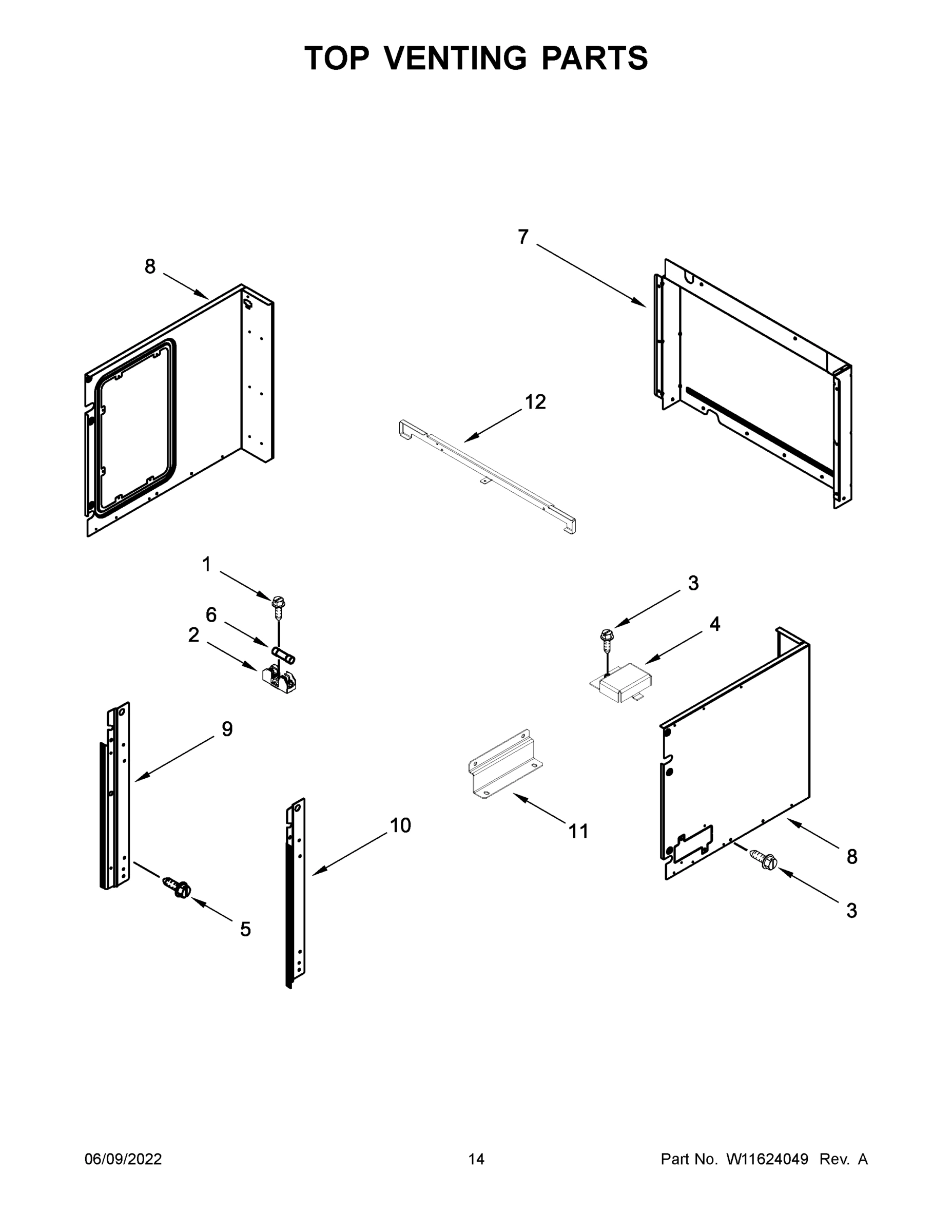 08 - TOP VENTING PARTS