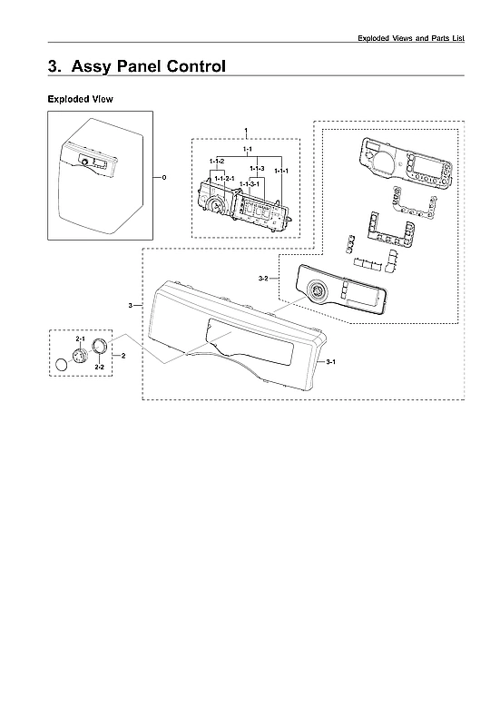 Control Panel Assembly