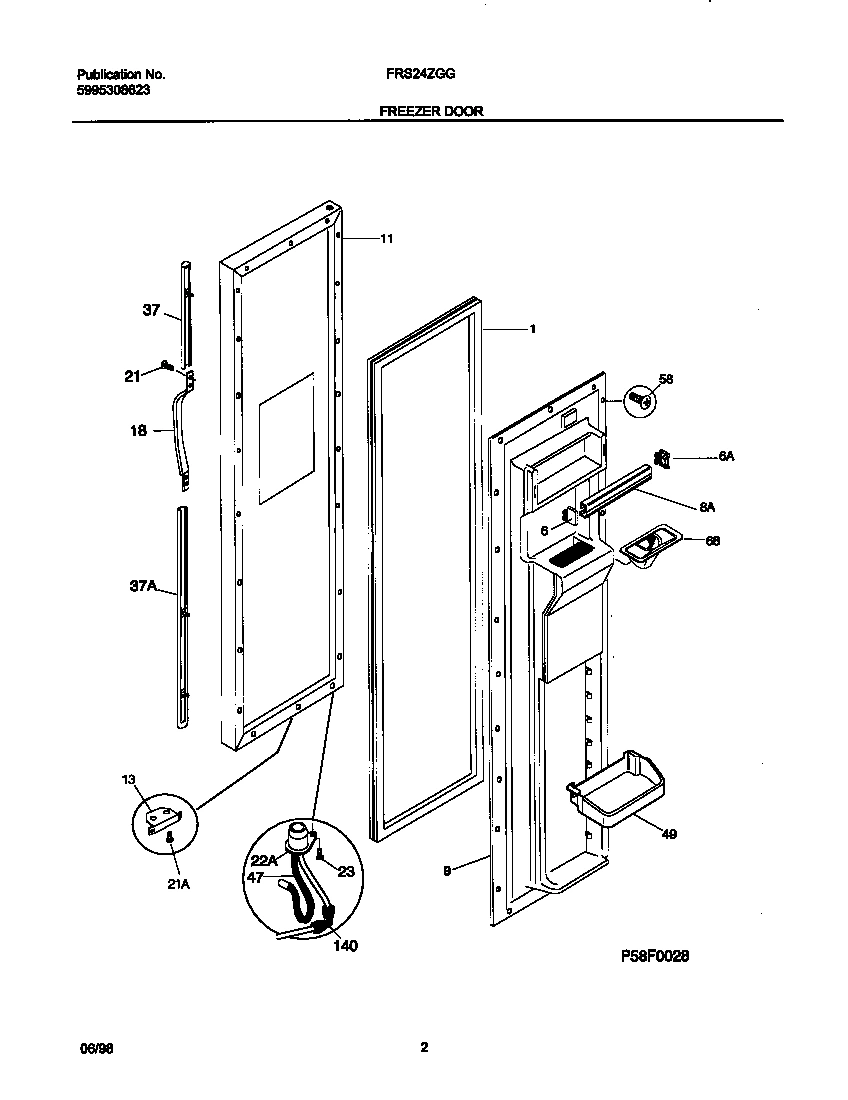 02 - FREEZER DOOR