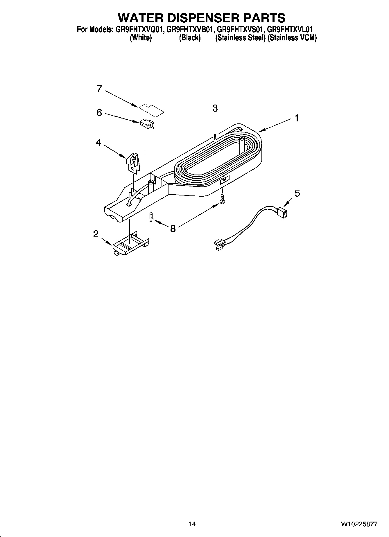 08 - WATER DISPENSER PARTS, OPTIONAL PARTS