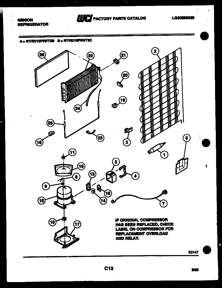 05 - SYSTEM AND AUTOMATIC DEFROST PARTS
