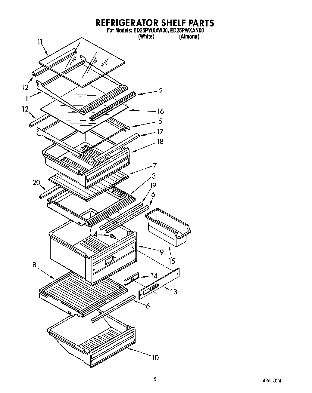 04 - REFRIGERATOR SHELF