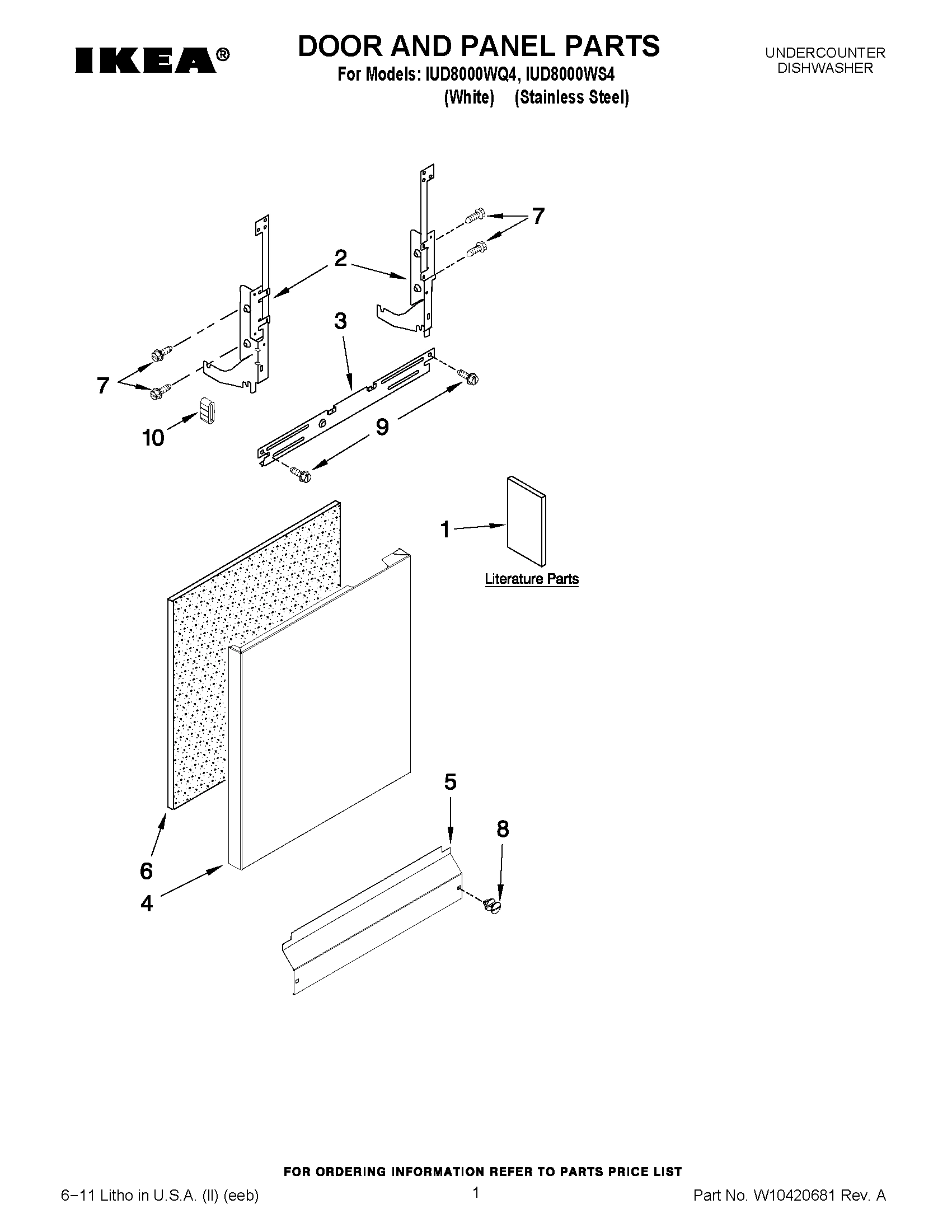 01 - DOOR AND PANEL PARTS