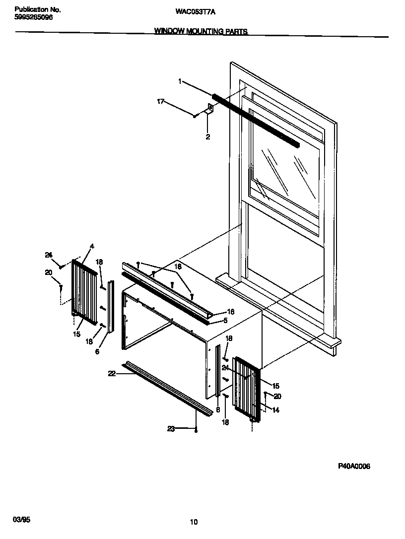 06 - WINDOW MOUNTING PARTS