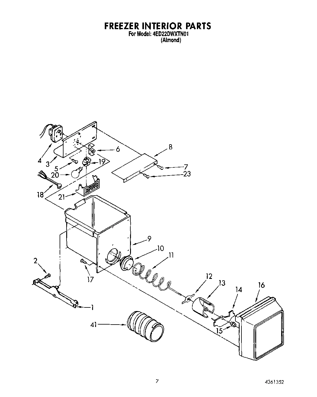 06 - FREEZER INTERIOR