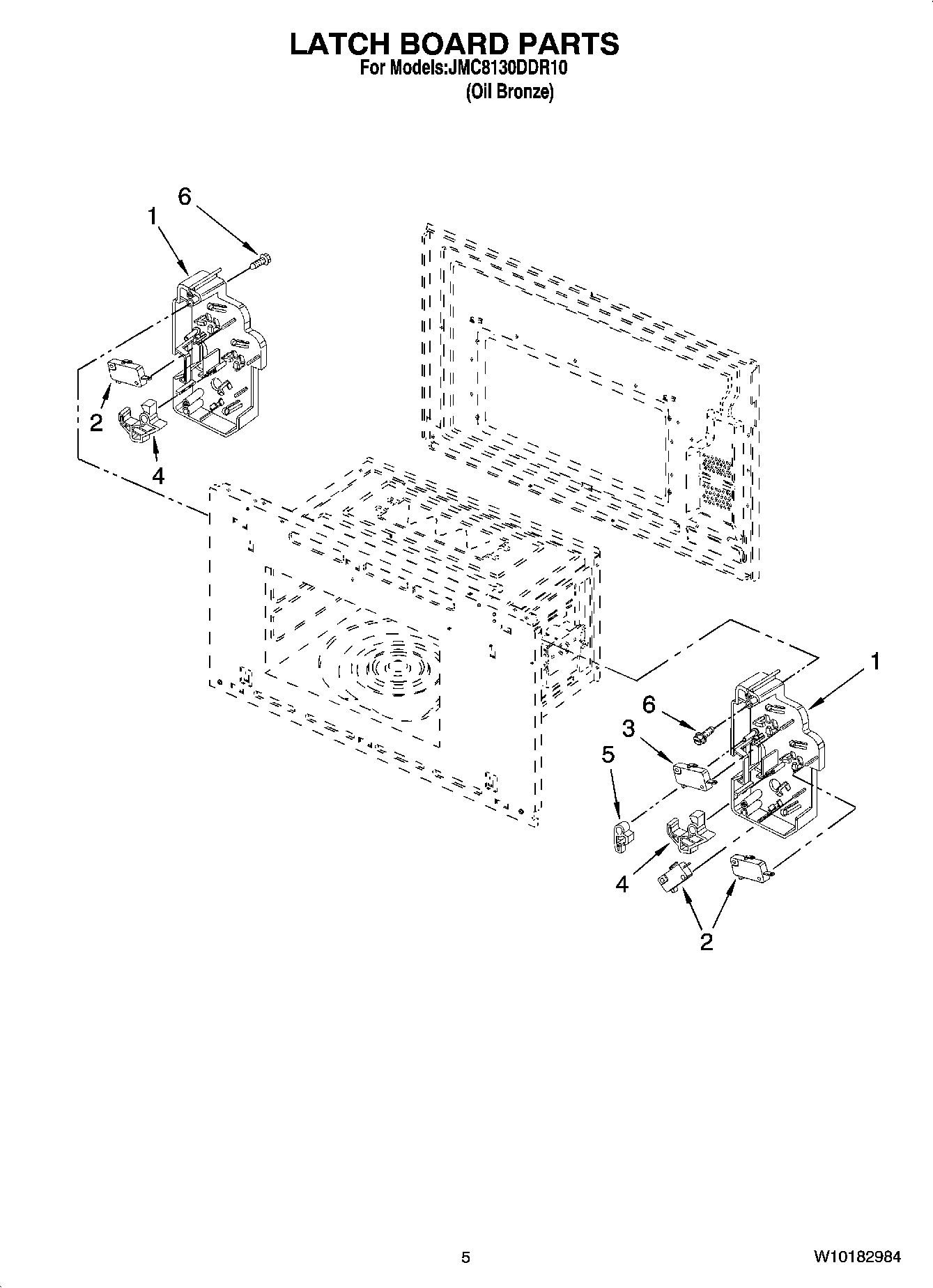 04 - LATCH BOARD PARTS