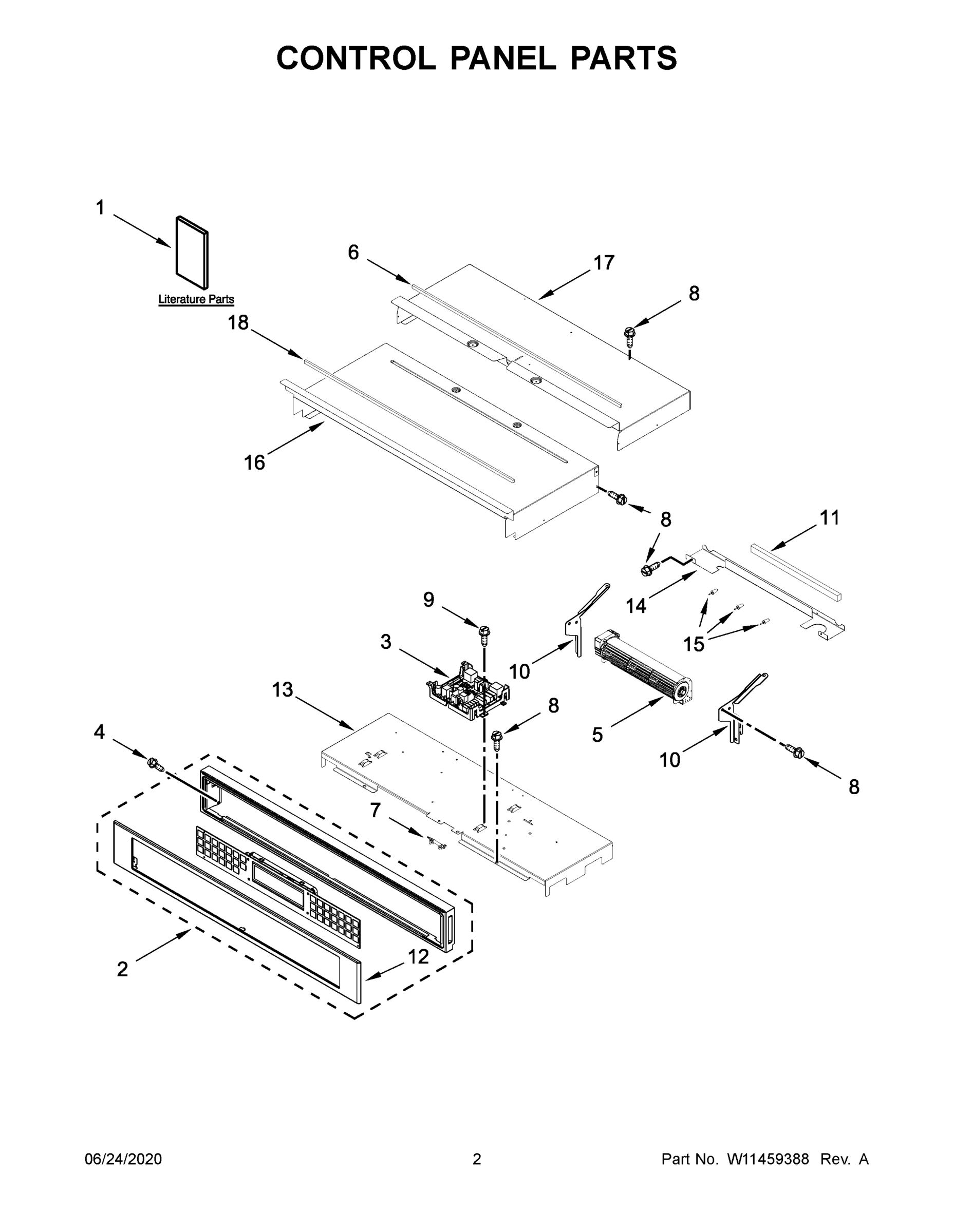 02 - CONTROL PANEL PARTS