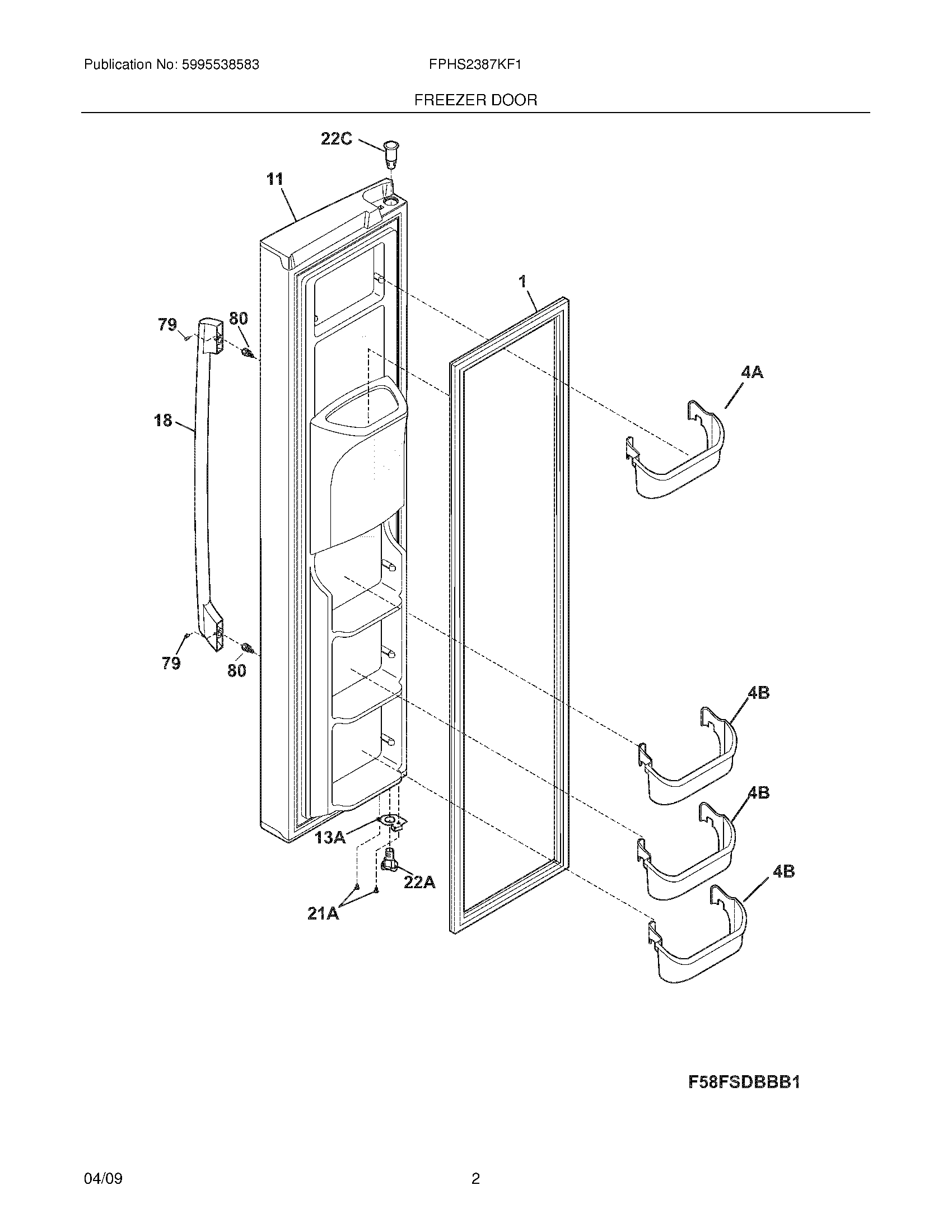 03 - FREEZER DOOR