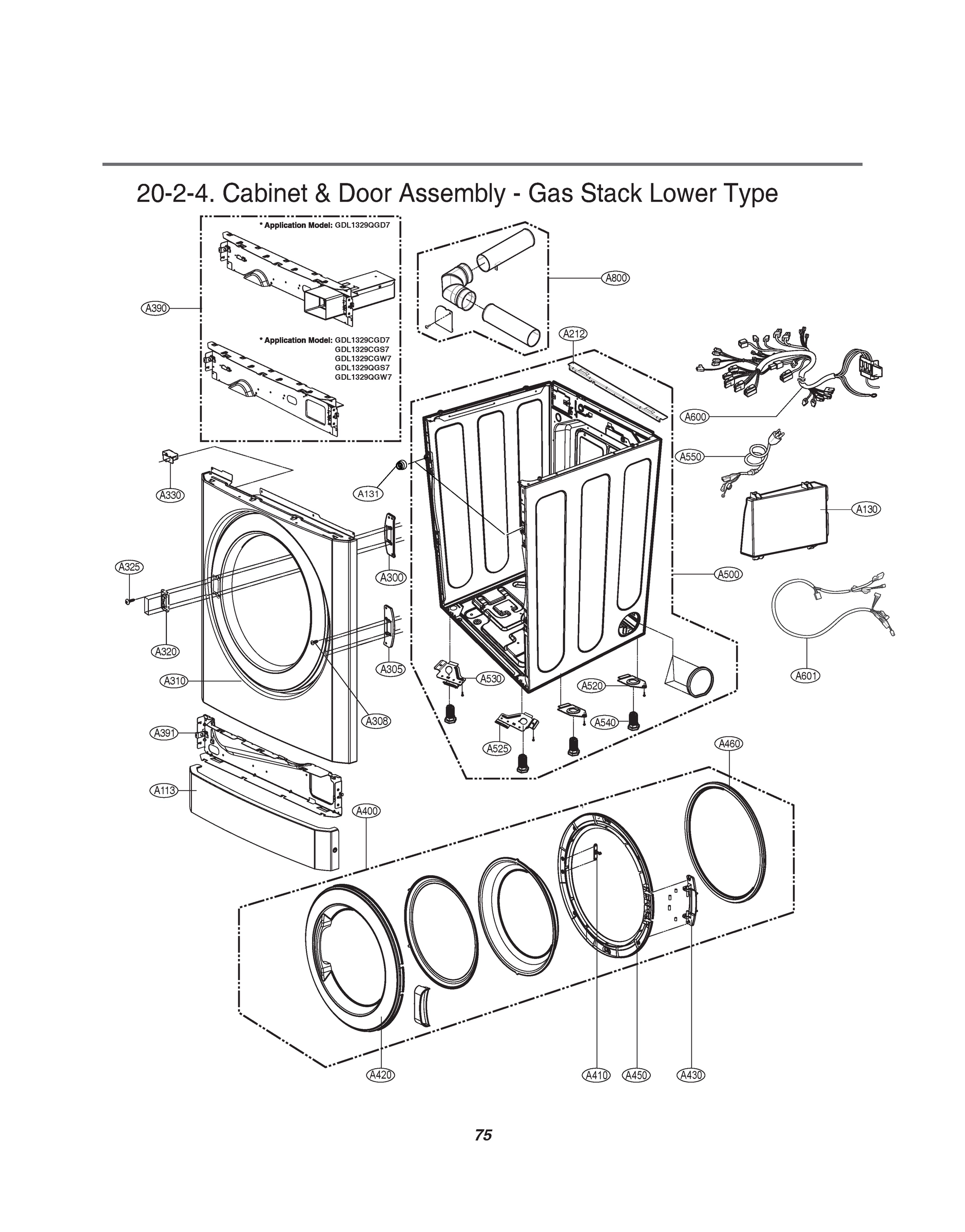 CABINET & DOOR ASSEMBLY
