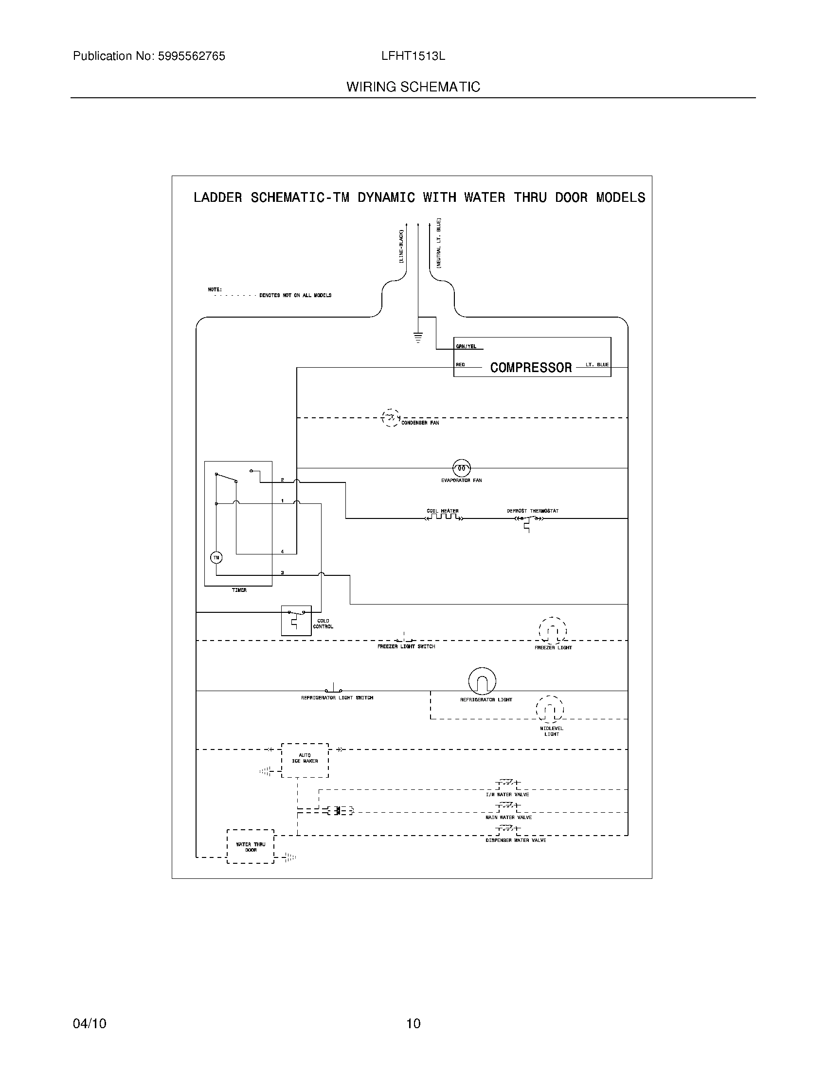 10 - WIRING SCHEMATIC