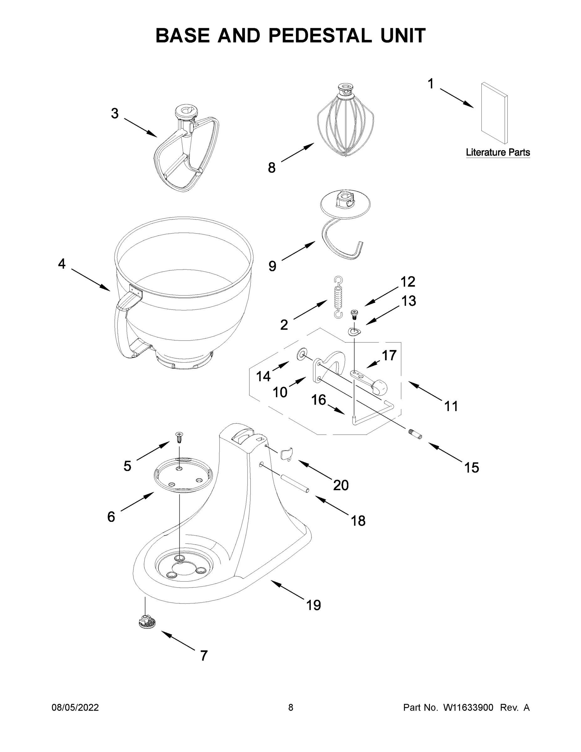 05 - BASE AND PEDESTAL UNIT