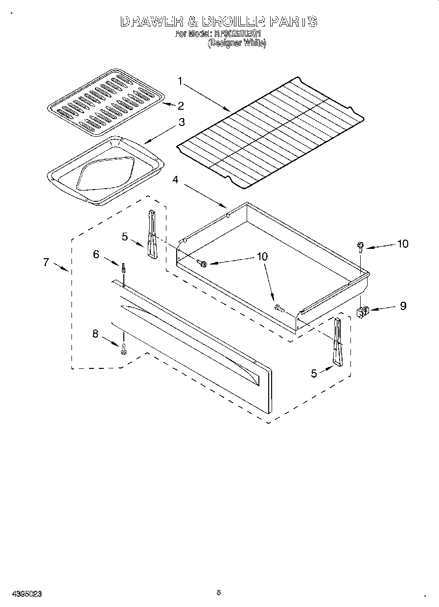 04 - DRAWER AND BROILER