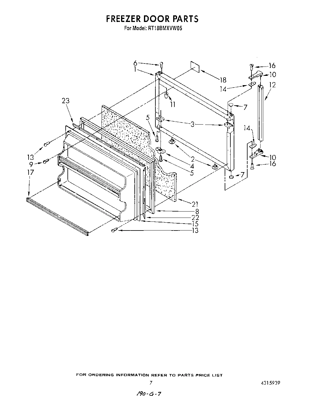 06 - FREEZER DOOR