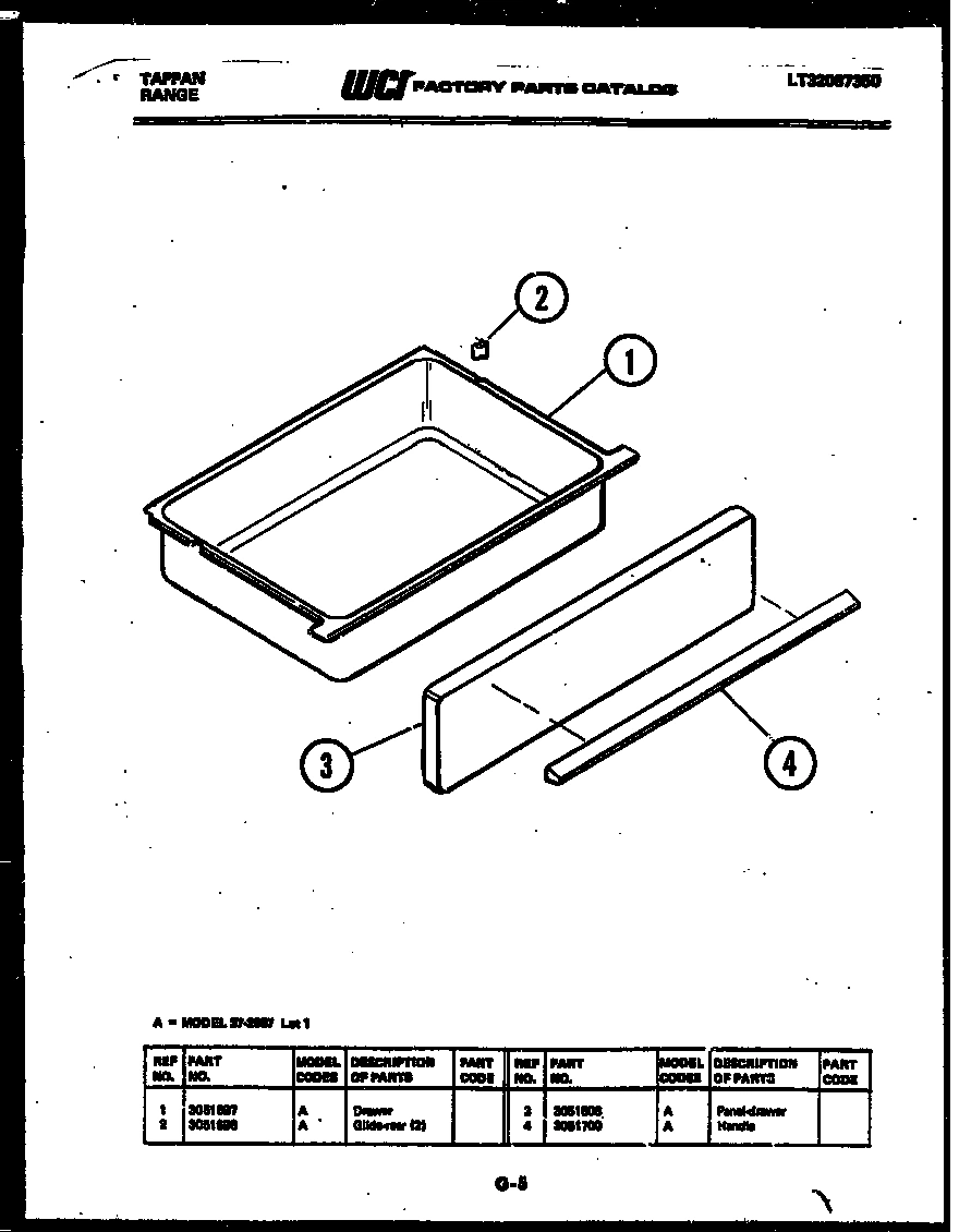 05 - DRAWER PARTS