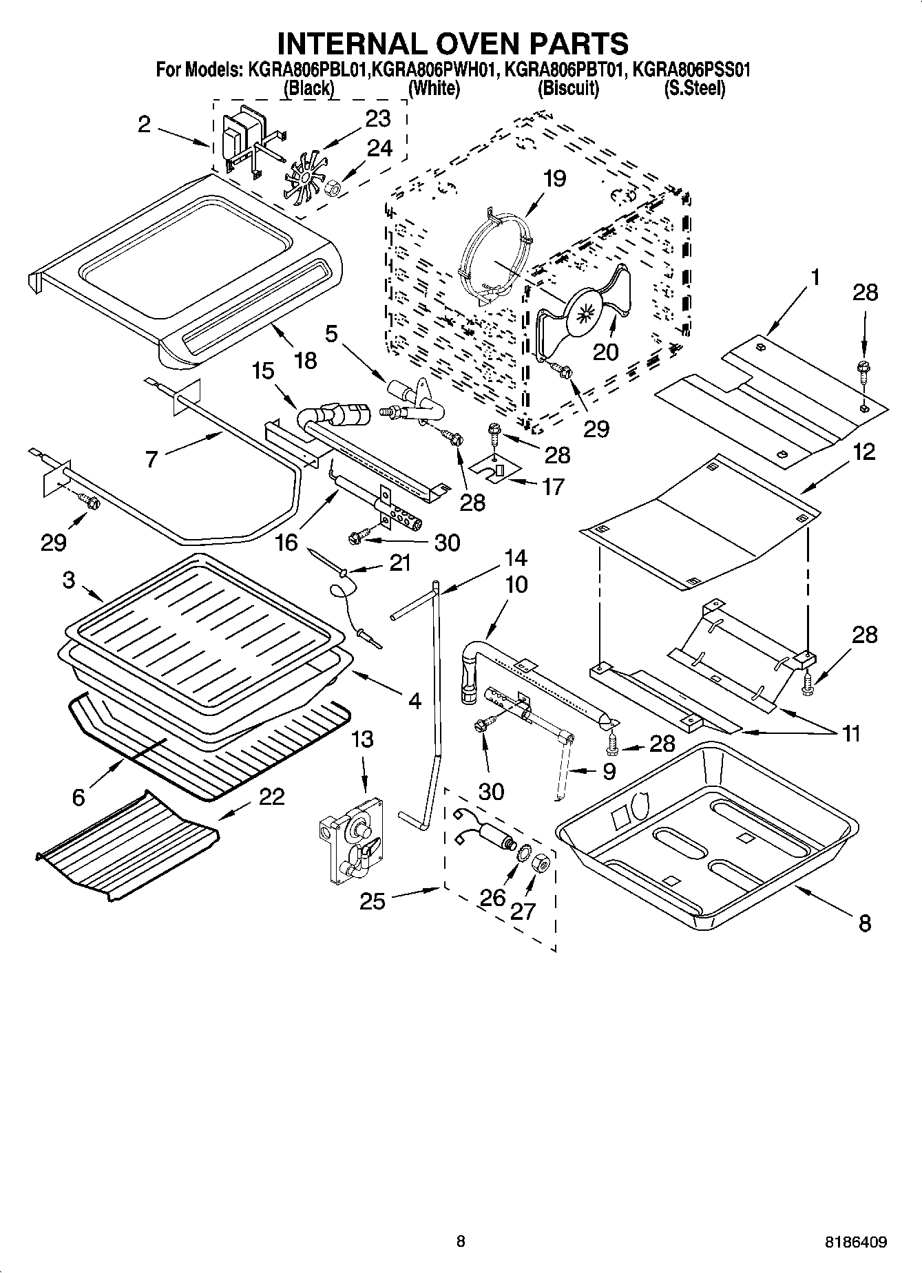 06 - INTERNAL OVEN PARTS
