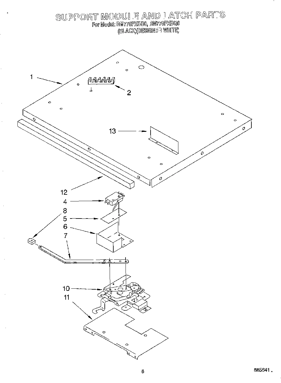 04 - SUPPORT MODULE AND LATCH