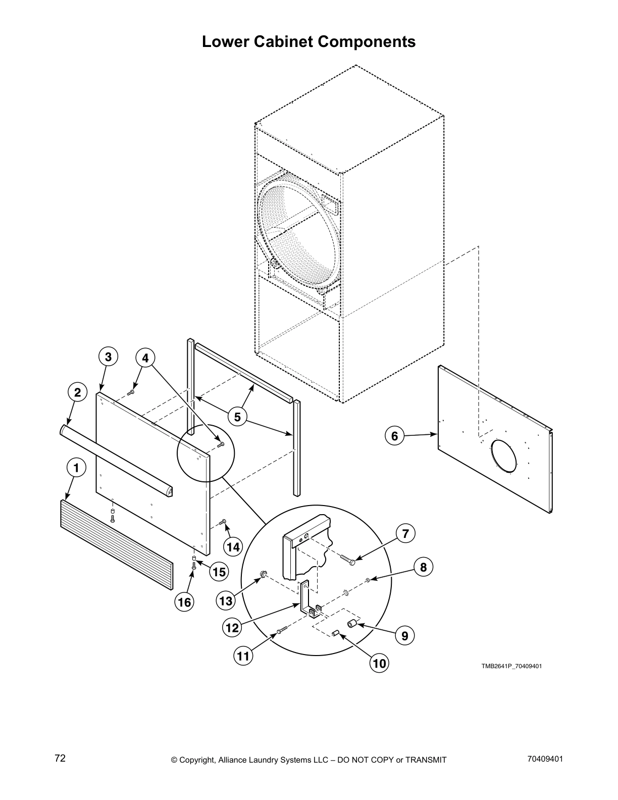 Lower Cabinet Components