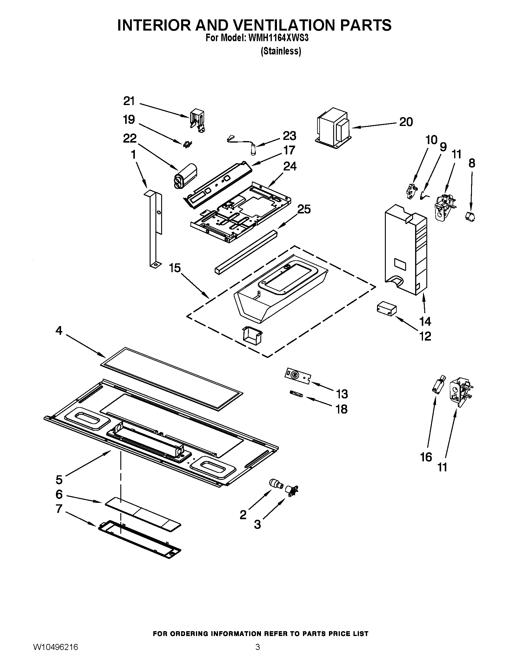 03 - INTERIOR AND VENTILATION PARTS