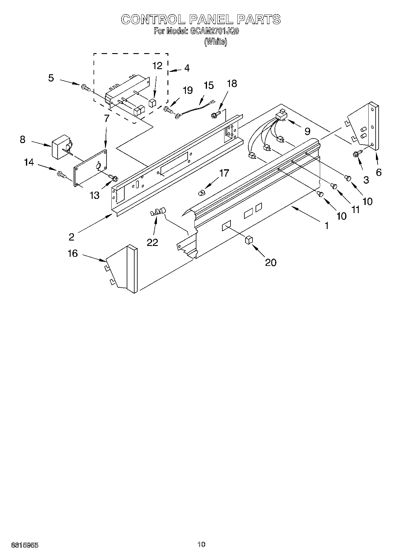 06 - CONTROL PANEL PARTS