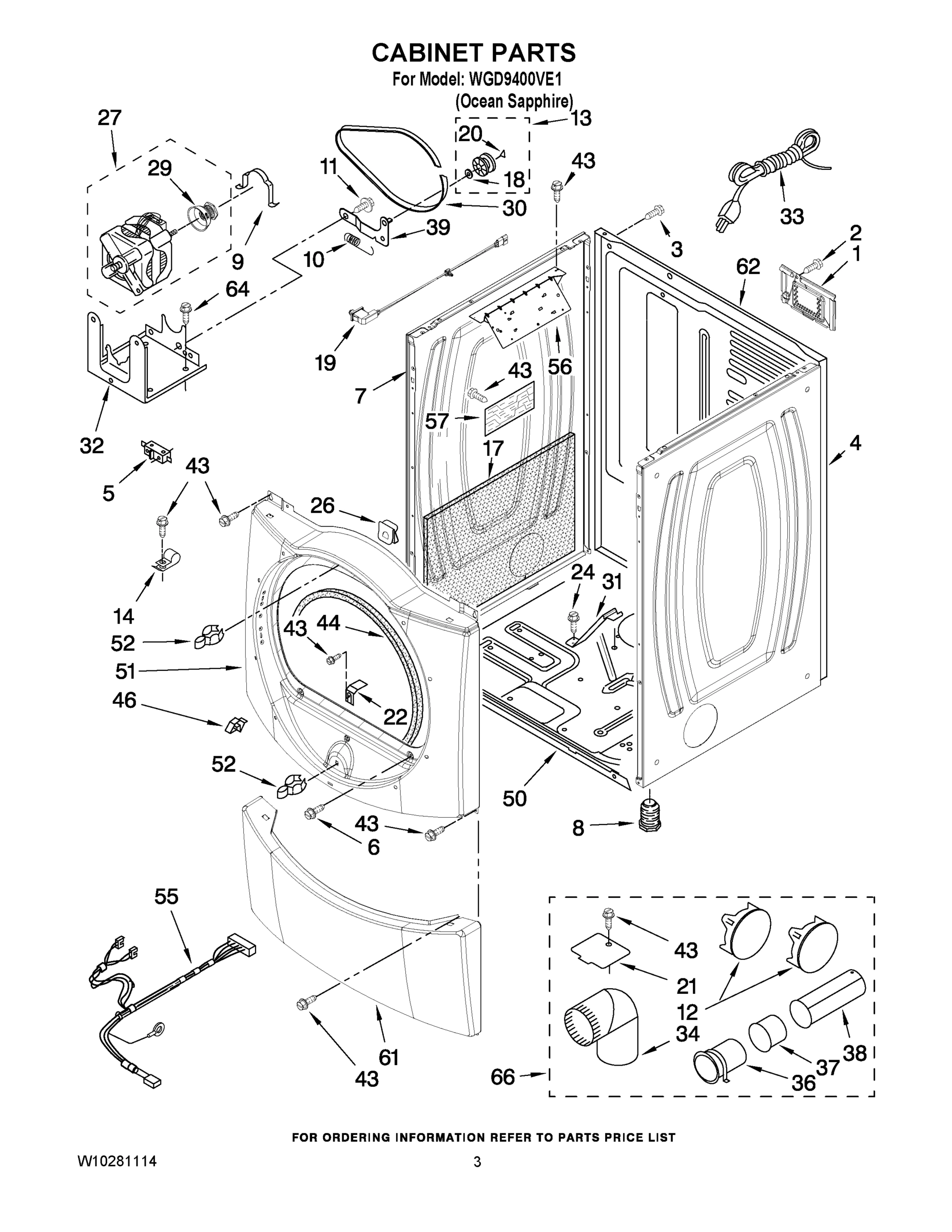 02 - CABINET PARTS