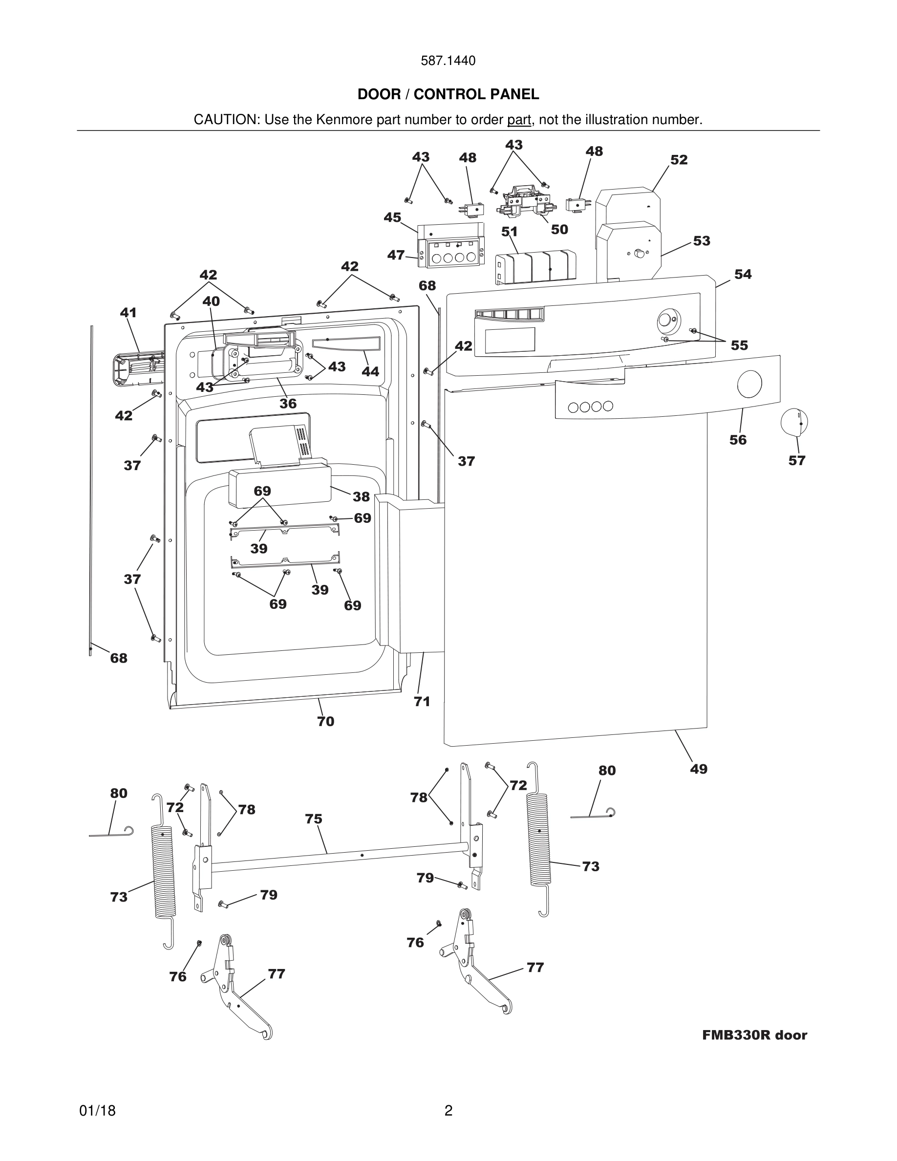 03 - DOOR / CONTROL PANEL