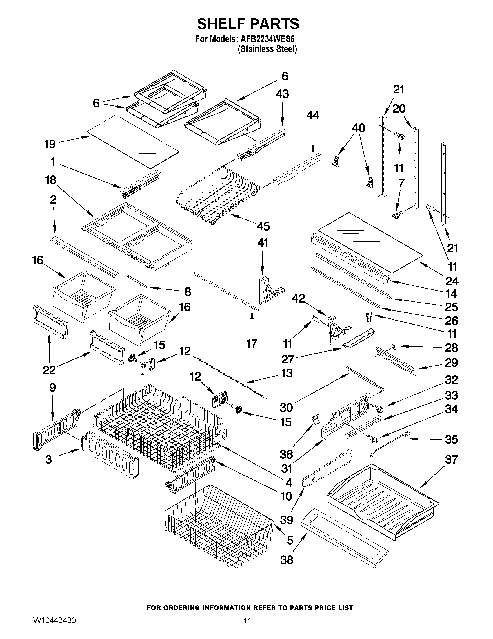 07 - SHELF PARTS