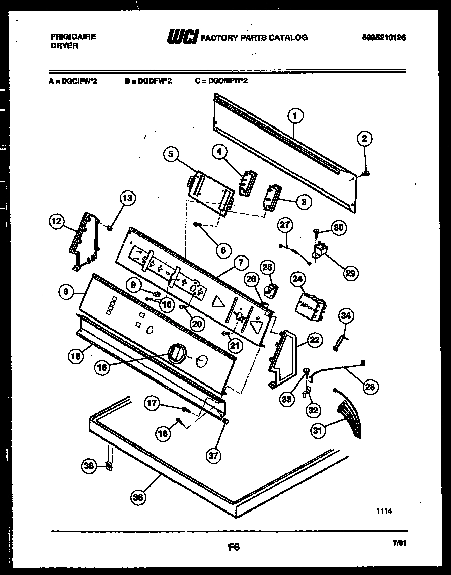04 - CONSOLE AND CONTROL PARTS