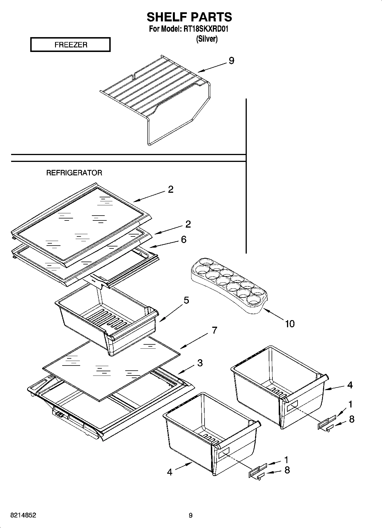 05 - SHELF PARTS, OPTIONAL PARTS