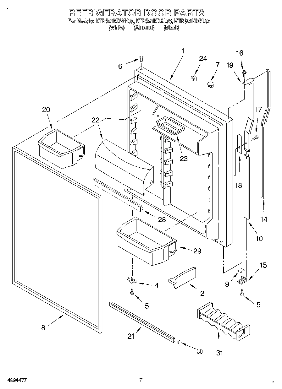 04 - REFRIGERATOR DOOR