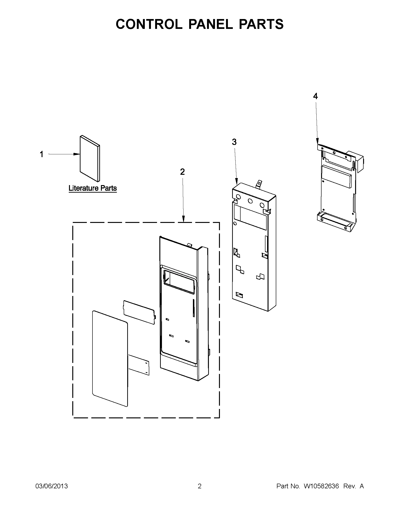 01 - CONTROL PANEL PARTS