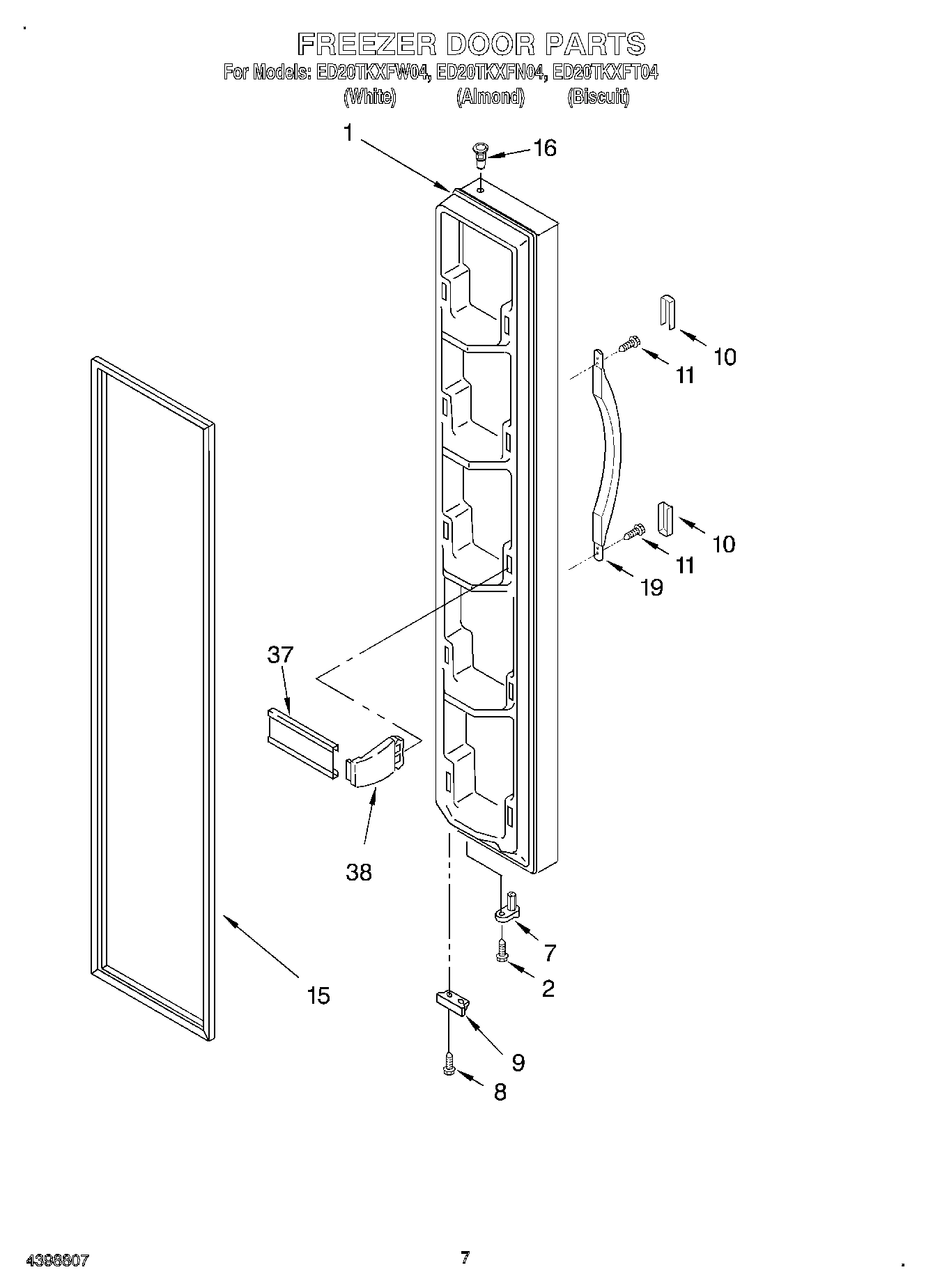05 - FREEZER DOOR