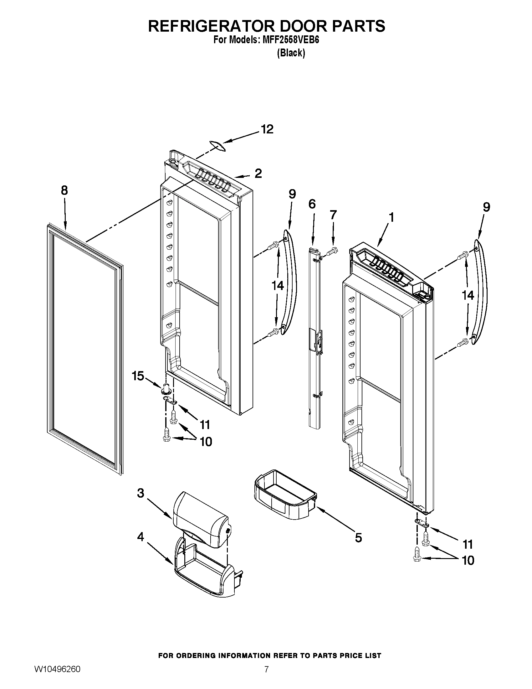 05 - REFRIGERATOR DOOR PARTS