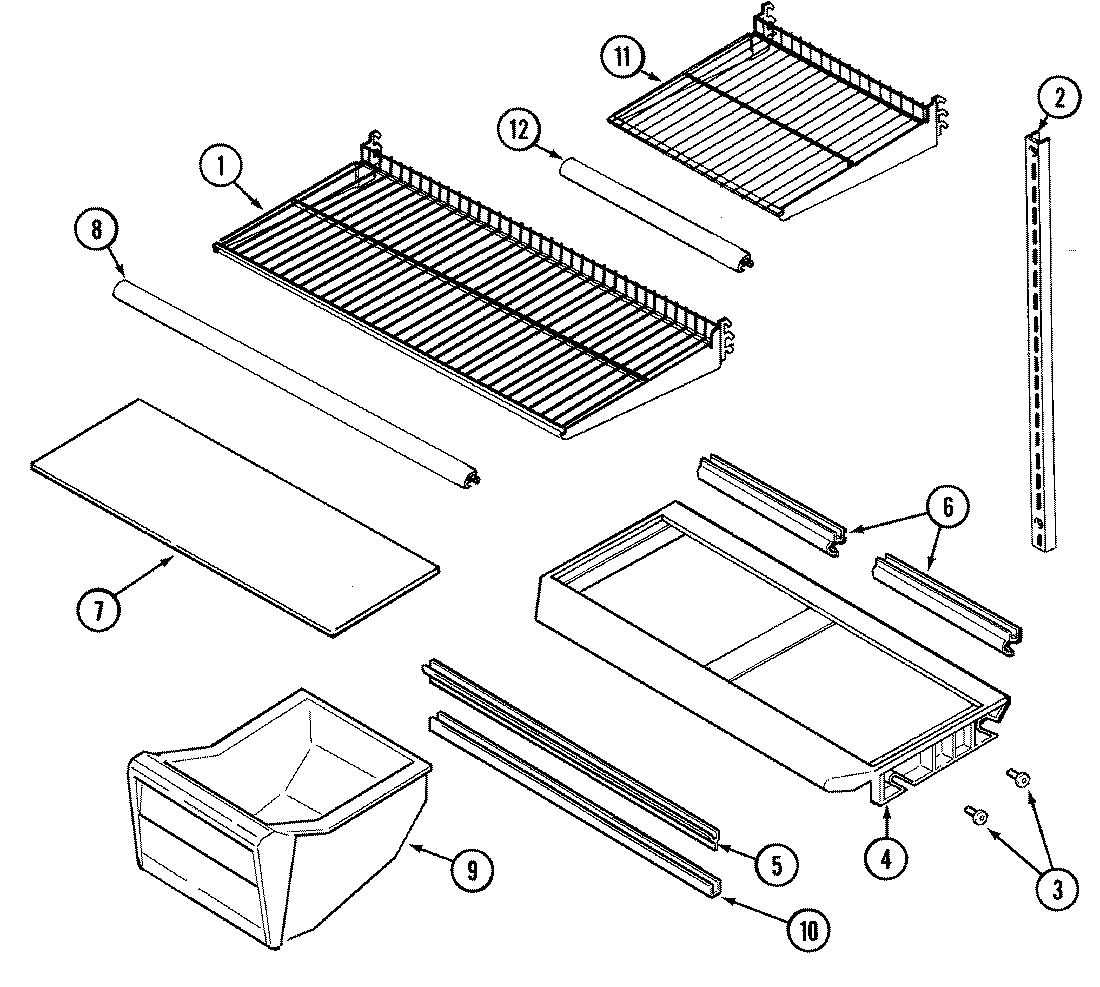 08 - SHELVES & ACCESSORIES
