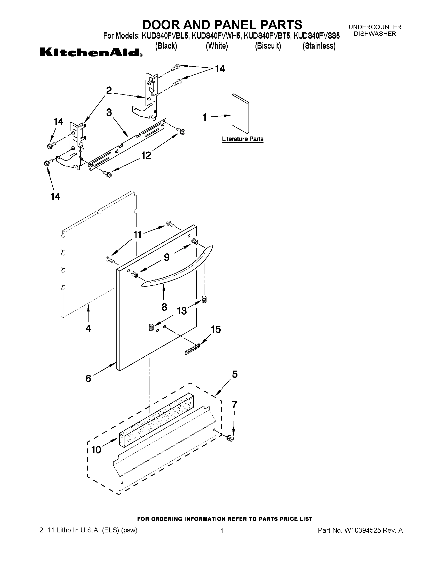 01 - DOOR AND PANEL PARTS