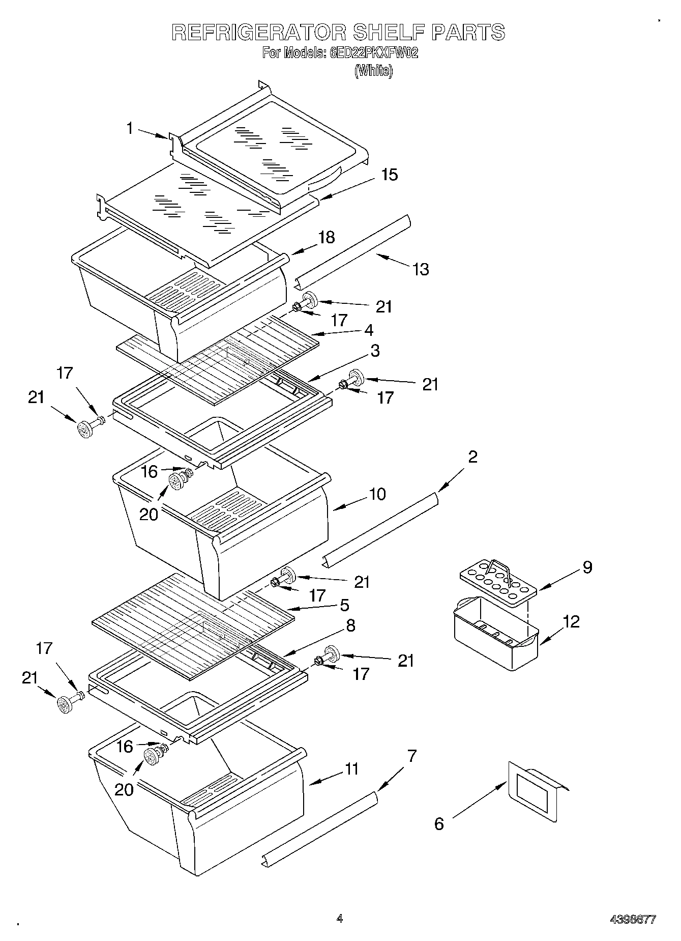 03 - REFRIGERATOR SHELF