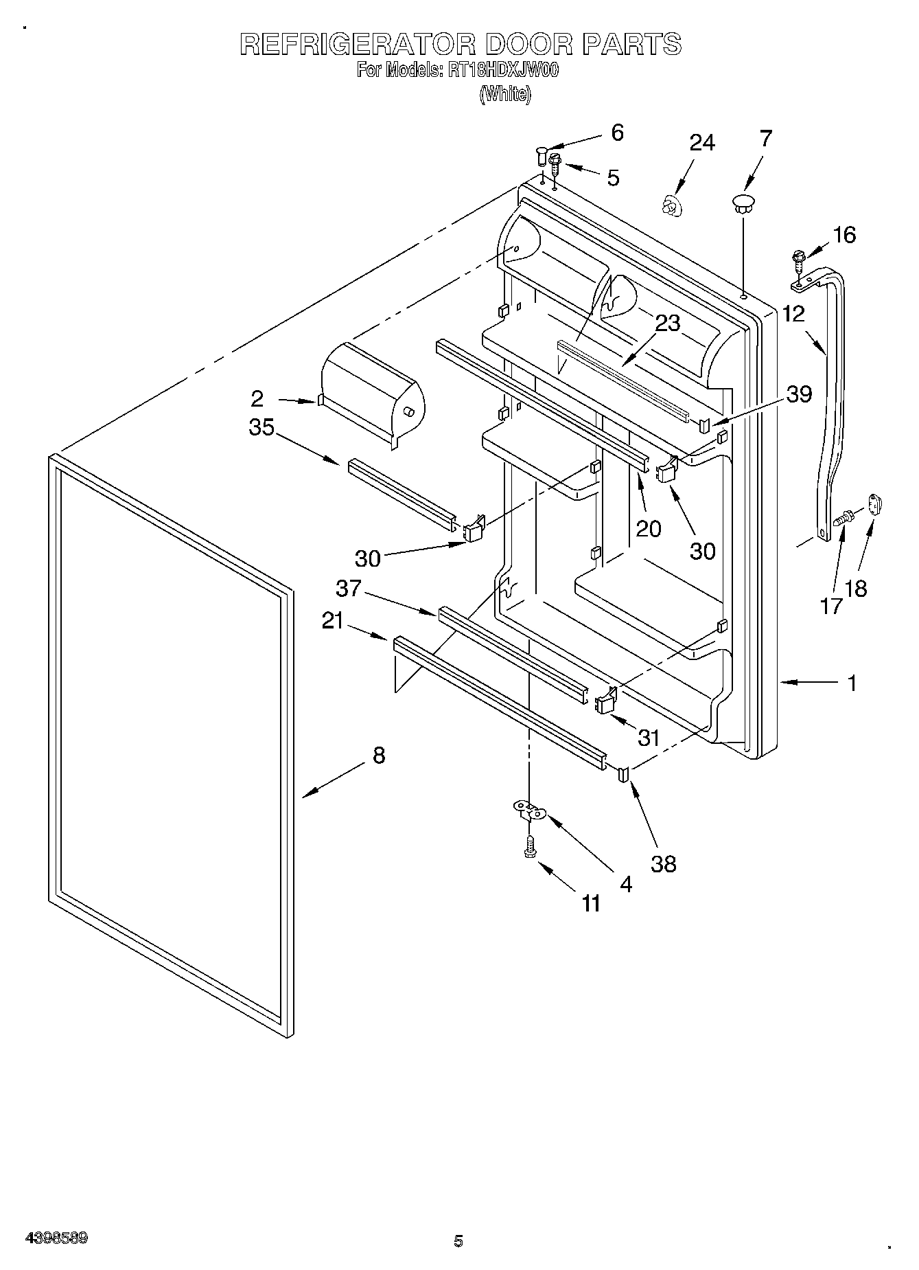 04 - REFRIGERATOR DOOR