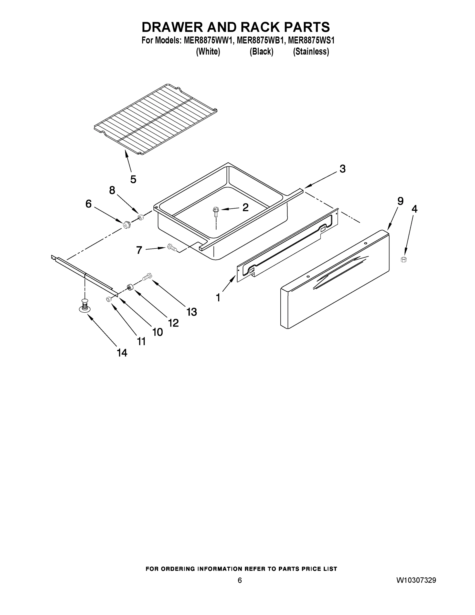 05 - DRAWER AND RACK PARTS