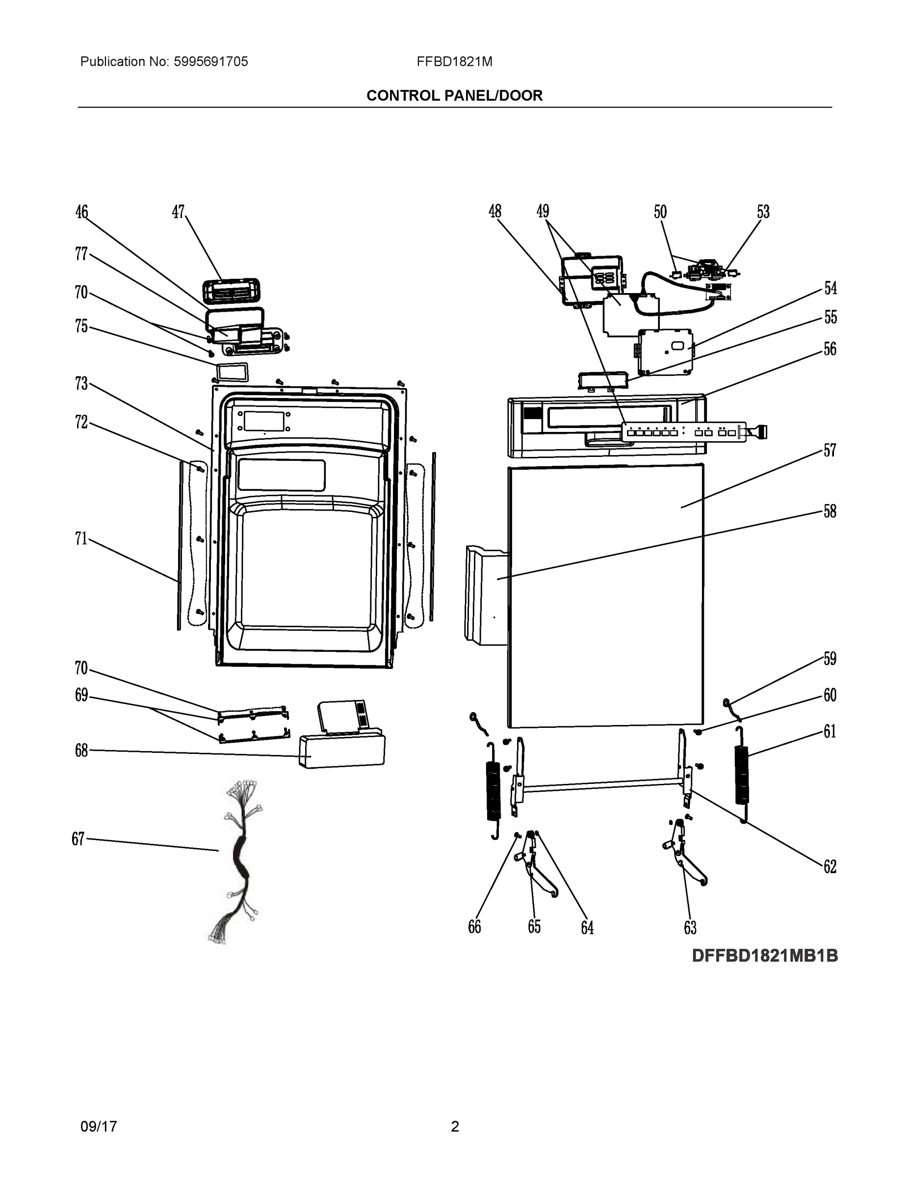 02 - CONTROL PANEL/DOOR