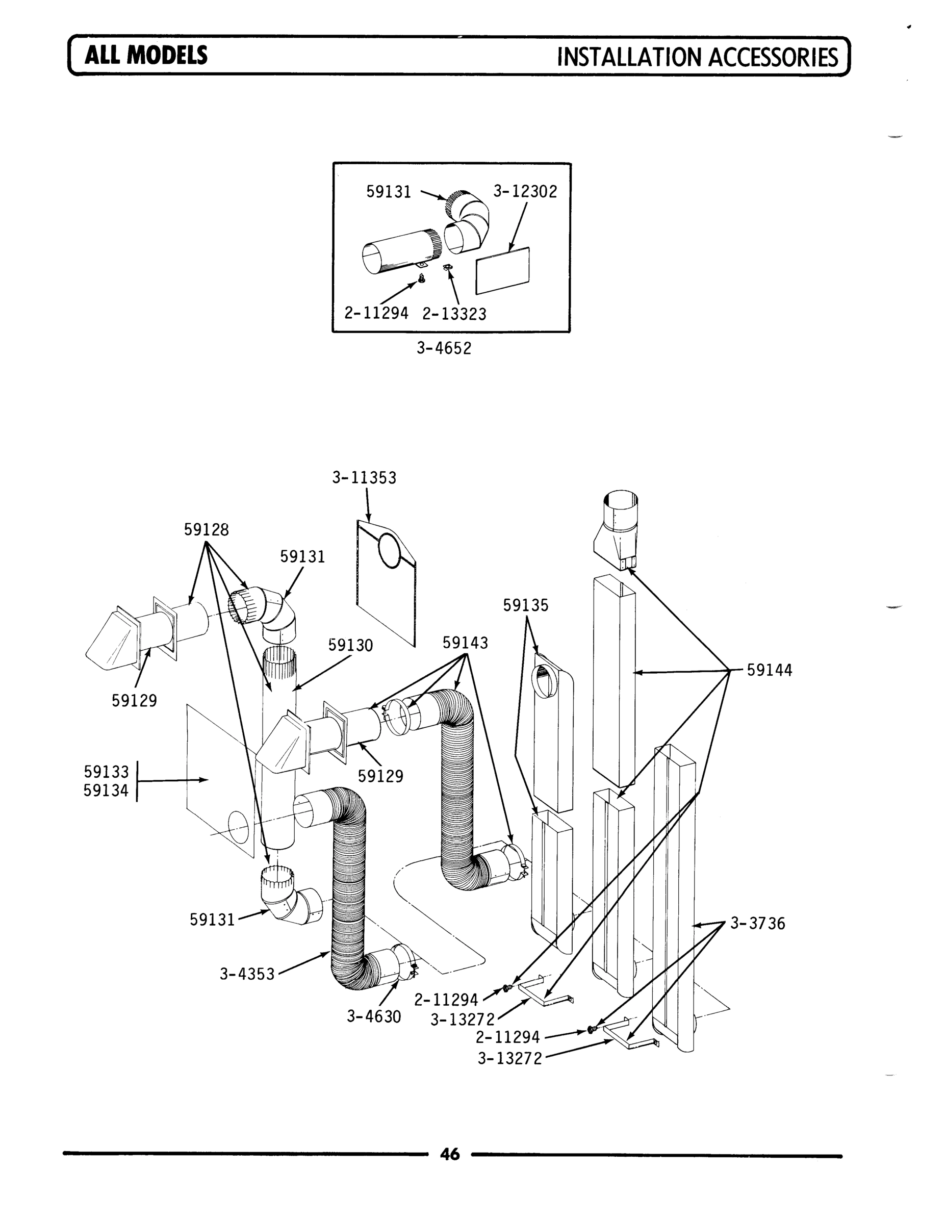 14 - INSTALLATION ACCESSORIES