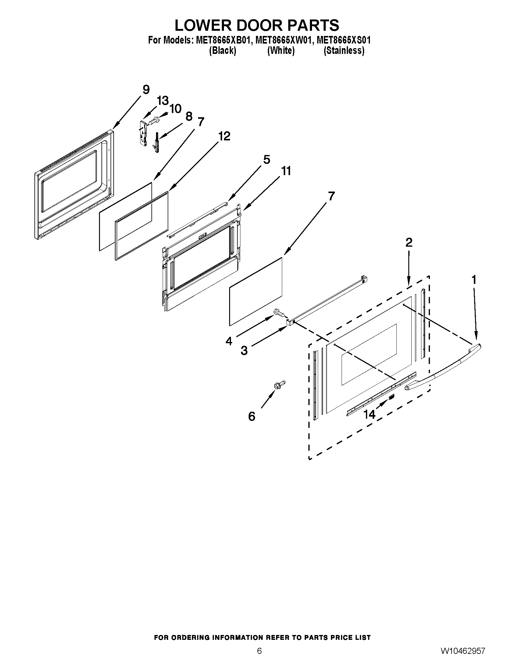 05 - LOWER DOOR PARTS