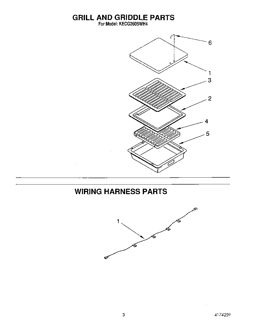 03 - GRILL AND GRIDDLE, WIRING HARNESS