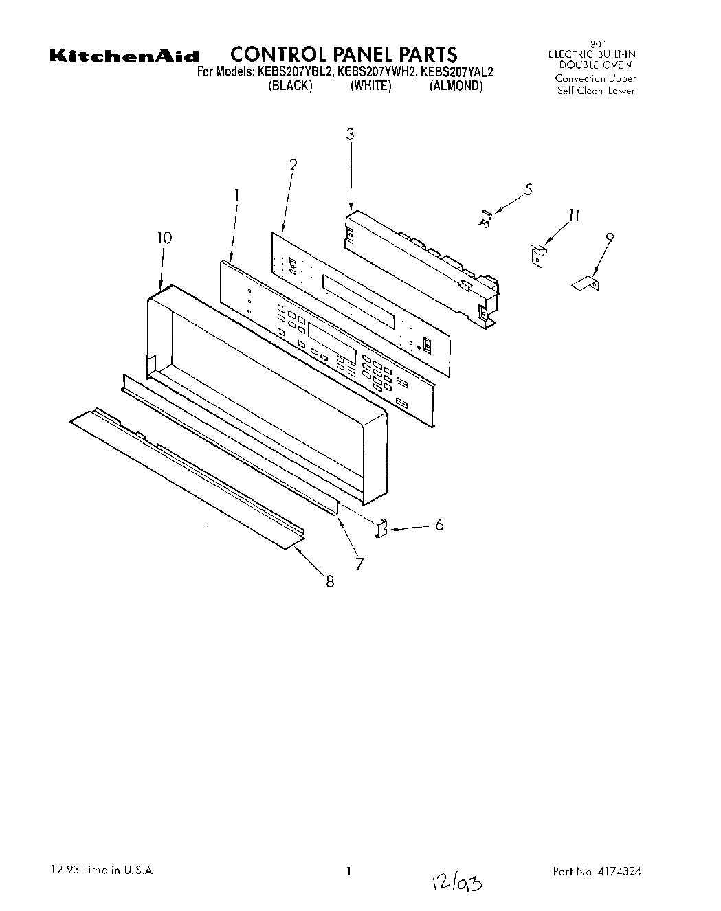 01 - CONTROL PANEL, LITERATURE
