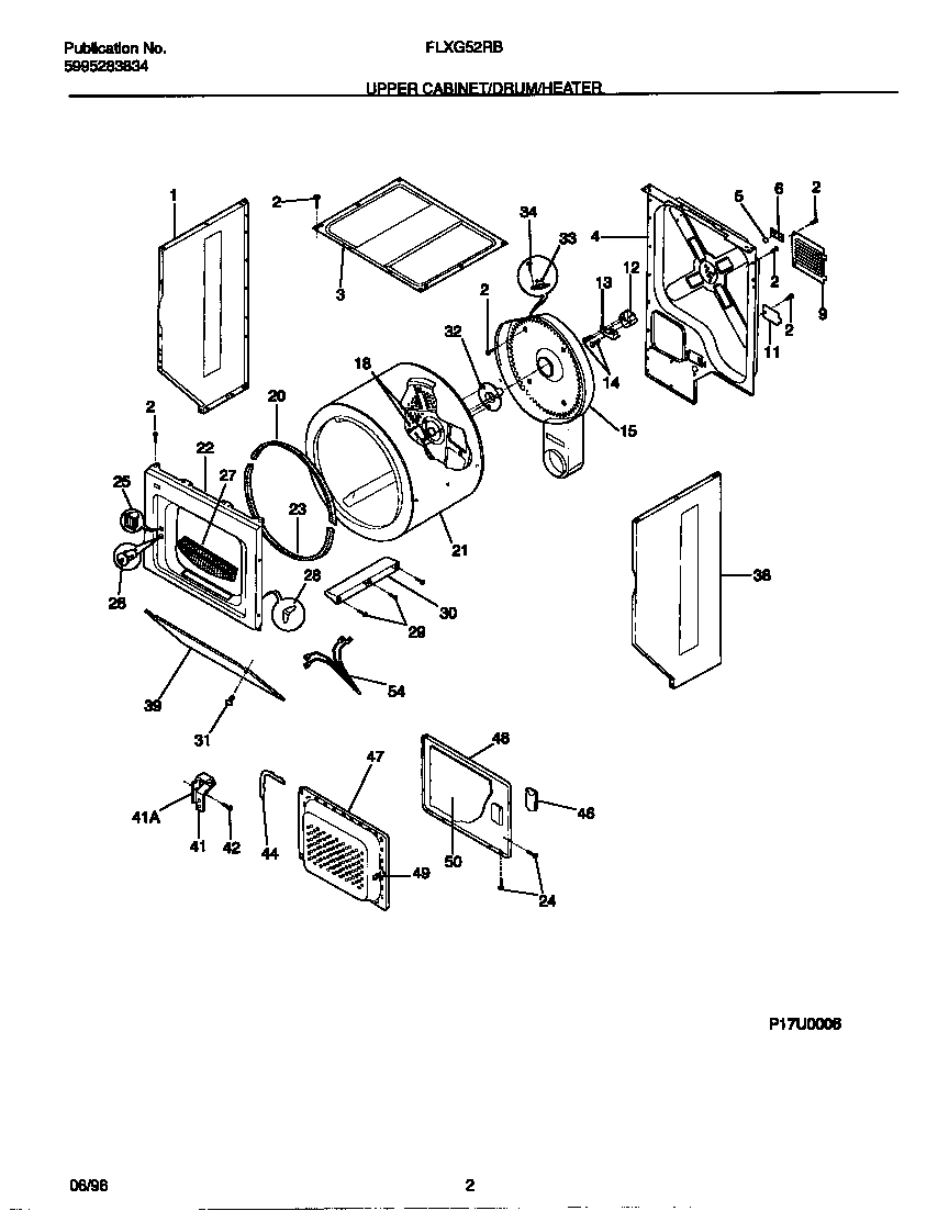 02 - UPPER CABINET/DRUM/HEATER