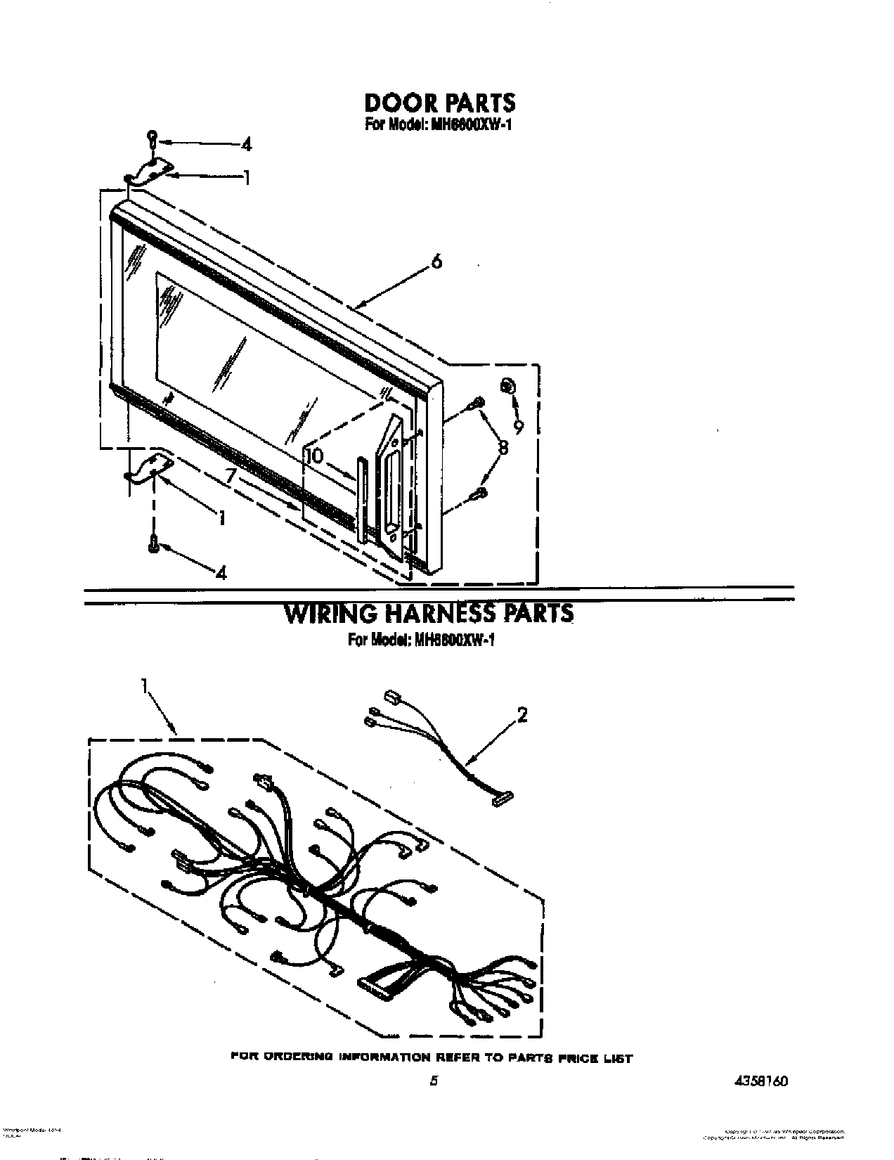 05 - DOOR, WIRING HARNESS, LIT/OPTIONAL