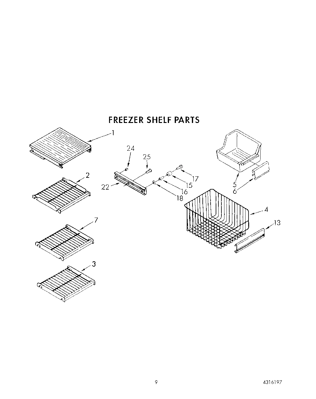 07 - FREEZER SHELF