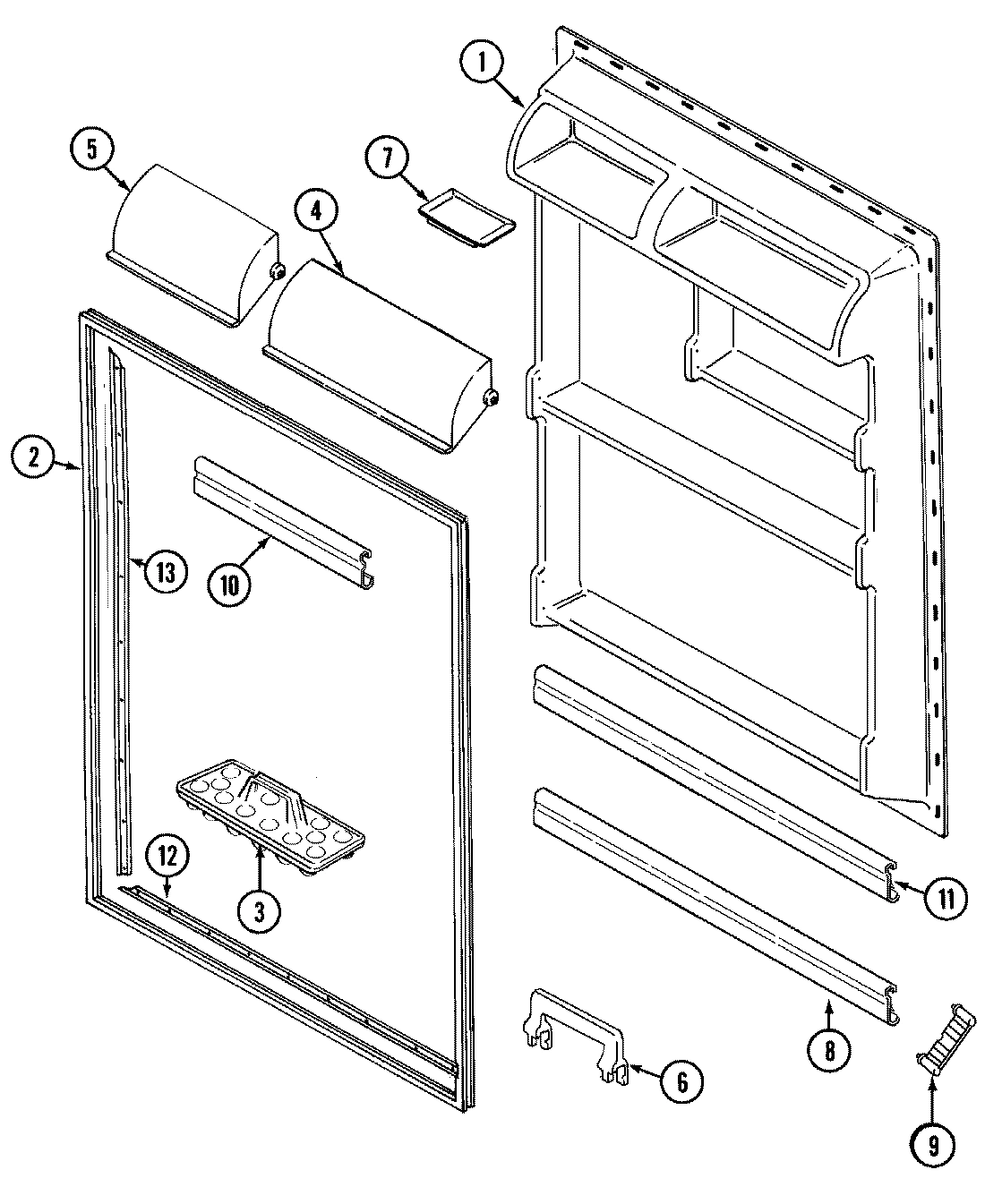 05 - FRESH FOOD INNER DOOR