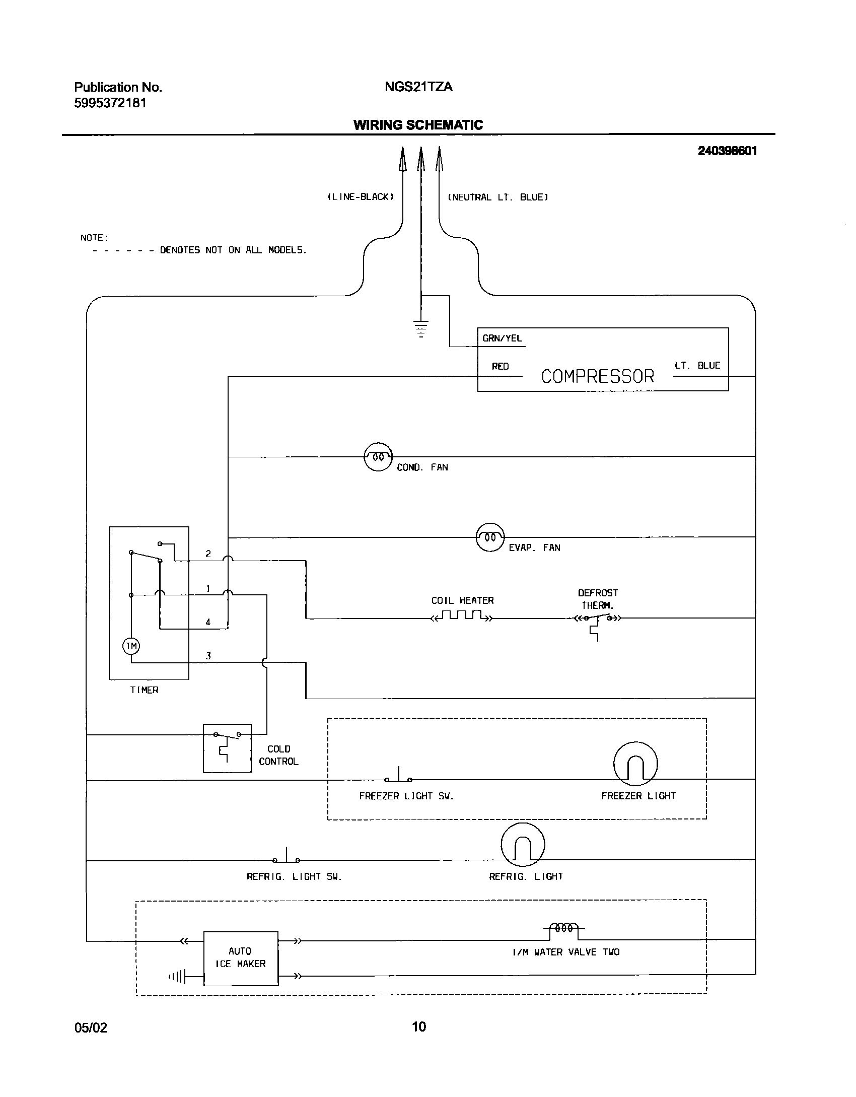 10 - WIRING SCHEMATIC